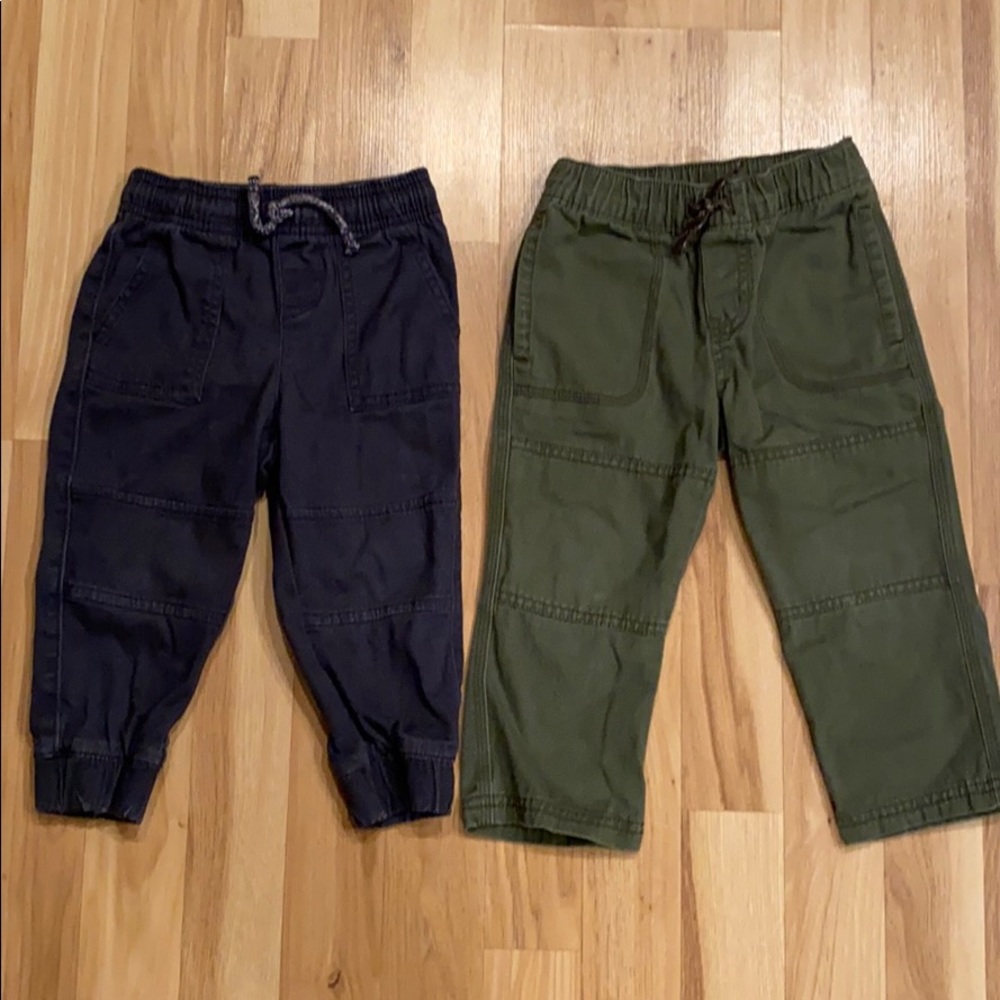 2t Pants: Faded Jogger and Cargo Pants